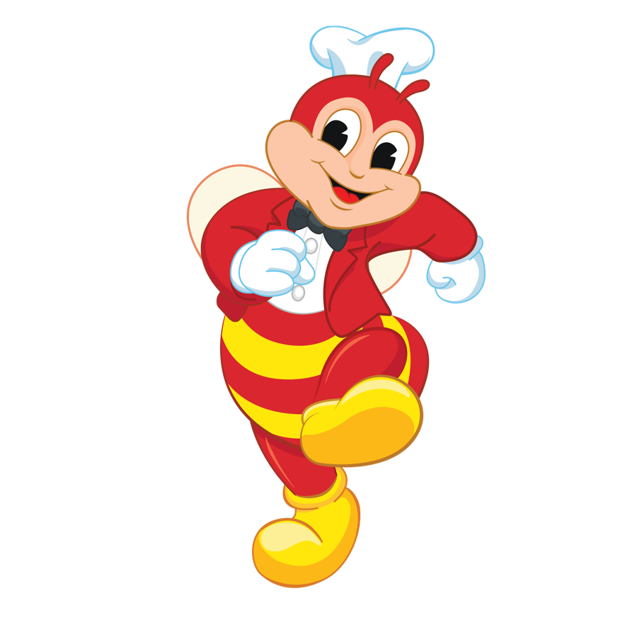 Jollibee, the smiling red bee mascot